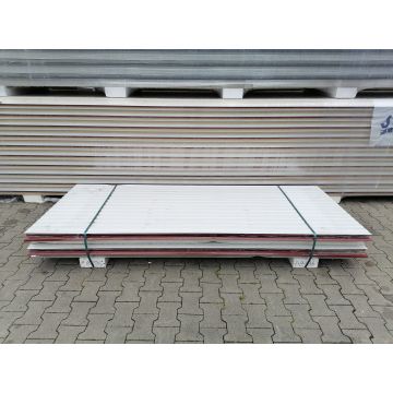 Sandwichplatten 40 mm Dach II. Wahl RAL 8012 Paket 896B