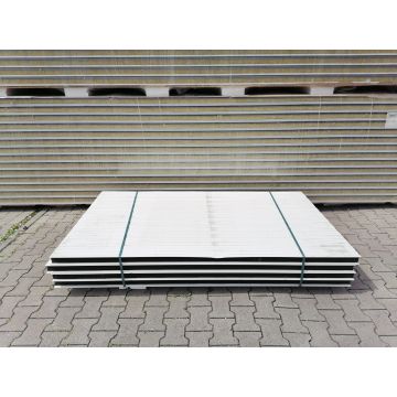 Sandwichplatten 60 mm Wand II. Wahl weiß Paket 909B