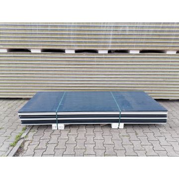 Sandwichplatten 30 mm Wand II. Wahl RAL 7016 Paket 910B