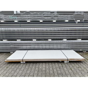 Sandwichplatten 60 mm Wand II. Wahl weiß Paket 917B