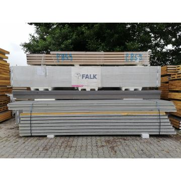 Sandwichplatten 100 mm Wand II. Wahl RAL 9007 Paket 931B