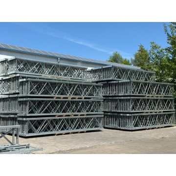 Palettenregalanlage Palettenregal, gebraucht | Dexion P 90 | Regalständer: 6.000 x 1.100 mm | Lichte Weite: 3.000 mm | Regallänge: Auswählbar