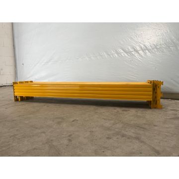 Palettenregaltraverse Traverse Palettenregal, gebraucht | Metal Sistem Unipal | lichte Weite: 1.500 mm | K: 140 x 45 mm | gelb