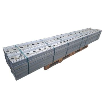 CS Sigma Profil Stahlträger, gebraucht | SSI Schäfer | Gesamtlänge: 4.190 mm | CS-Sigma: 300 x 75 x 15 mm 