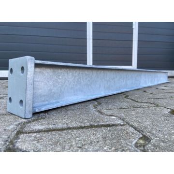 Dachträger f. Kragarmregalanlagen Kragarmregalen / Länge: 1.500 mm / IPE 100 x 55 mm / feuerverzinkt 