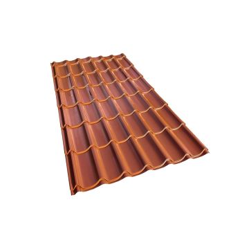 Pfannenblech Dachziegelblech I.Wahl in Ziegelrot (14,75€/QM)