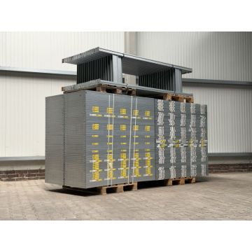 Fachbodenregal Magazinregal, gebraucht  | SSI Schäfer R 3000 | Gesamthöhe: 2.500 mm | Gesamttiefe: 600 mm | 6 Ebenen | Regallänge: 55,49 lfm.