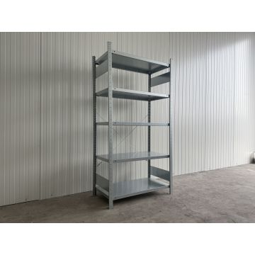 Fachbodenregal Magazinregal, neu | META  CLIP | Gesamthöhe: 2.000 mm | Gesamttiefe: 500 mm | Regallänge: 1,10 lfm.