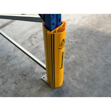 Ständerschutz Pfostenschutz Rammschutz, gebraucht | A-Safe | passend für Rahmenprofil: 85 mm | Gesamthöhe: 600 mm | gelb