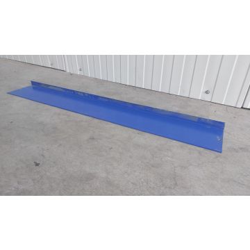 L-Winkel Wandanschlussblech Geländer, gebraucht | Gesamtlänge: 1.030 mm | L-Winkel: 150 x 30 mm | blau