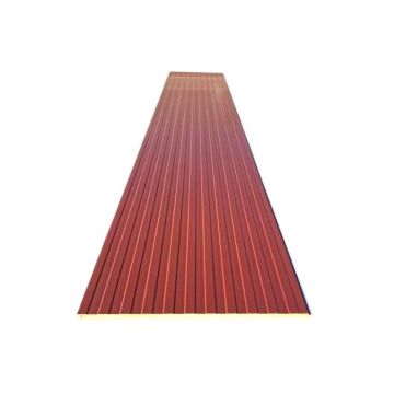 Sandwichplatten für Wand I. Wahl 40mm Rotbraun Länge 6,00 (32,75€/QM)