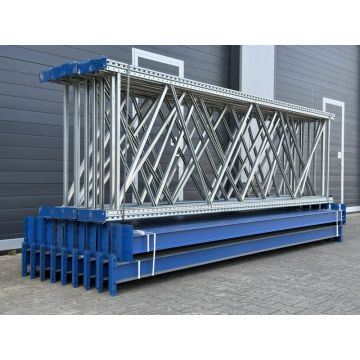 Palettenregalanlage Palettenregal, gebraucht | SSI Schäfer | Regalständer: 3.600 x 1.100 mm | Lichte Weite: 3.600 mm | Regallänge: 18,54 lfm.