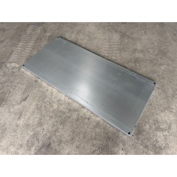 Fachboden für Fachbodenregale, gebraucht | SSI Schäfer R 3000 | f. Ständertiefe: 600 mm | Gesamtbreite: 1.282 mm | Gesamthöhe: 30 mm | sendzimir verzinkt