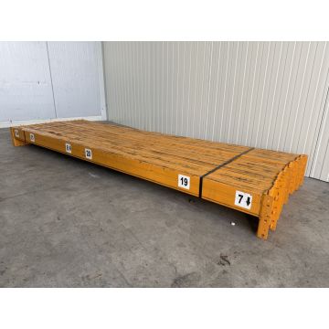 Palettenregaltraverse Traverse Palettenregal, gebraucht | Link 51 Boltless XL | lichte Weite: 2.700 mm | K: 120 x 50 mm | Kopftraverse | 3 HK