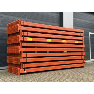 Palettenregaltraverse Traverse, gebraucht | Mecalux | 2C-S 1315 | lichte Weite: 3.595 mm | K: 130 x 50 mm | orange 