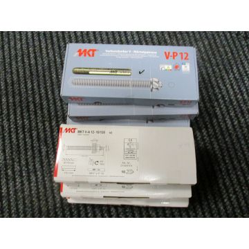30x Verbundanker, neu / Ø 12 mm /  MKT V-A 12 - 10/135 / Stahl verzinkt