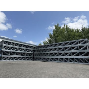 Palettenregalanlage Palettenregal, gebraucht | SSI Schäfer PR 600 | Regalständer: 14.100 x 1.050 mm | Lichte Weite: 2.700 mm | Regallänge: Auswählbar