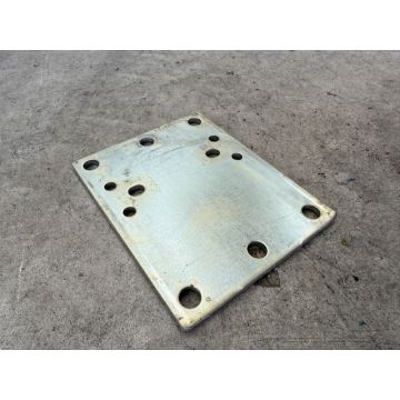 Lastenverteilerplatte Druckplatte Metallplatte, gebraucht | Dexion P90 | Abm.: 147 x 182 mm | verzinkt