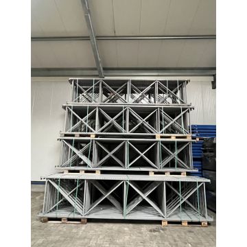 Palettenregalständer Regalständer Palettenregal, gebraucht | SSI Schäfer PR400 | Ständerhöhe: 4.720 mm | Ständertiefe: 1.050 mm | Rahmenprofilabm.: U 80 x 50 x 4 mm
