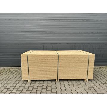 OSB-Paket Einlegeboden Holzplatte, II. Wahl | Gesamtlänge: 2.440 mm | Gesamtbreite: 590 mm | Stärke: 12 mm | Gesamt m²: 216 m² | Gesamtstückzahl: 150 Stück | Ausführung: mit Nut und Feder