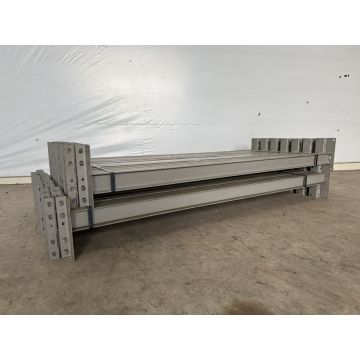 Palettenregaltraverse Traverse Palettenregal, gebraucht | SSI Schäfer PR600 | lichte Weite: 1.800 mm | INP: 80 x 42 mm | grau | 4 HK