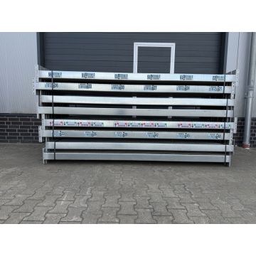 Palettenregaltraverse Traverse, gebraucht | Dexion P 90 | Lichte Weite: 2.700 mm | K: 102 x 50 mm | sendzimir verzinkt | 5 HK