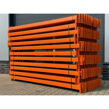 Palettenregaltraverse Traverse Palettenregal, II. Wahl | Stow Pal Rack NS | lichte Weite: 2.700 mm | Kastenprofil: 100 x 50 mm | orange