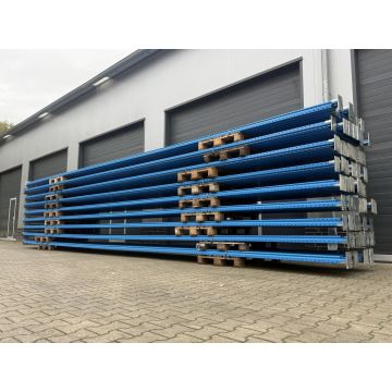 Palettenregalständer Regalständer gebraucht | Stow Pal Rack NS | PLFB 18 | Rahmenprofil: 120 x 65 x 2.5 mm | Ständertiefe: 1.100 mm | Ständerhöhe: wählbar  