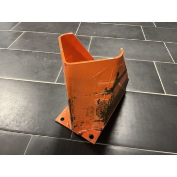 U - Anfahrschutzecke Rammschutz Rammschutzecke / gebraucht / Höhe 350 mm / Materialfarbe: orange