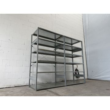 Fachbodenregal Magazinregal | SSI Schäfer R 3000 | neu & gebraucht | Gesamthöhe: 2.278 mm | Gesamttiefe: 800 mm | 6 Ebenen | Regallänge: 2,65 lfm.