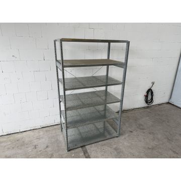 Fachbodenregal Magazinregal | SSI Schäfer R 3000 | neu & gebraucht | Gesamthöhe: 2.278 mm | Gesamttiefe: 800 mm | 6 Ebenen | Regallänge: 1,34 lfm.