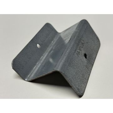 Arretierungswinkel Z-Winkel f. Regalböden, gebraucht | Dexion | f. Traversenbreite: 50 mm | f. Kastenprofile geeignet