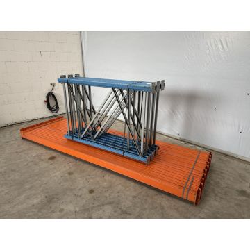 Palettenregalanlage Palettenregal, gebraucht | Stow Pal Rack NS | Regalständer: 1.750 x 1.100 mm | lichte Weite: 3.600 mm | Regallänge: 18,51 lfm.