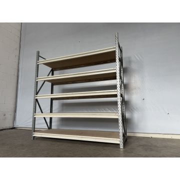 Weitspannregal Magazinregal, gebraucht | Stow Midirack | Gesamthöhe: 2.000 mm | Gesamttiefe: 600 mm | Regallänge: 1.910 mm