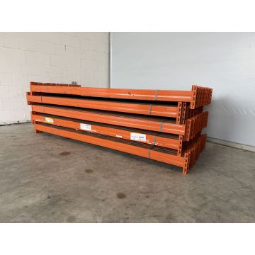 Palettenregaltraverse Traverse Palettenregal | Stow Pal Rack NS | lichte Weite: 2.700 mm | Kastenprofil: 110 x 50 mm | orange