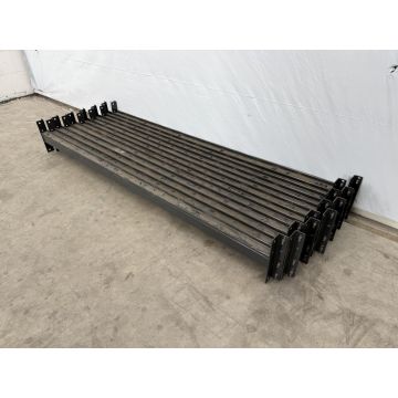 Palettenregaltraverse Stufentraverse Palettenregal, gebraucht | Bito PL 38 | lichte Weite: 2.200 mm | K: 104/82 x 50 mm | schwarz | 3 HK