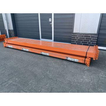 Palettenregaltraverse Traverse Palettenregal, gebraucht | Stow Pal Rack NS | lichte Weite: 3.600 mm | Kastenprofil: 130 x 50 mm | orange