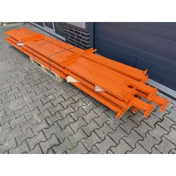 Stahlträger Träger Stahl, gebraucht | Stow NS | Gesamtlänge: 3.835 mm | Kastenprofil: 100 x 50 mm | orange