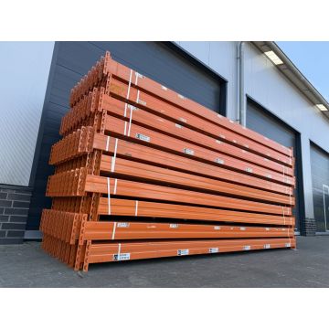 Palettenregaltraverse Traverse Palettenregal, gebraucht | Stow Pal Rack NS | lichte Weite: 3.900 mm | Kastenprofil: 140 x 50 mm | orange