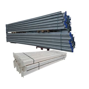 Palettenregalanlage Palettenregal, gebraucht | Nedcon NS | Regalständer: 6.000 x 1.100 mm | Lichte Weite: 2.980 mm | Regallänge: 24,74 lfm. 
