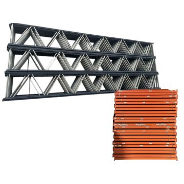  Palettenregalanlage Palettenregal, gebraucht | Mecalux | Regalständer: 9.500 x 1.100 mm | Lichte Weite: 3.300 mm | Regallänge: Auswählbar