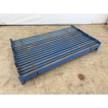 Palettenregaltraverse Traverse Palettenregal, gebraucht | SSI Schäfer PR600 | lichte Weite: 1.800 mm | K: 100 x 50 mm | blau | 5 HK