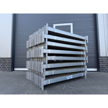 Palettenregaltraverse Traverse, gebraucht | Dexion P 90 | Lichte Weite: 1.445 mm | K: 89 x 50 mm | sendzimir verzinkt | 5 HK