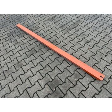 U-Profil Stahlträger | gebraucht | Gesamtlänge: ca. 2.480 mm | U-Profil: 100 x 50 mm | orange