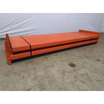 Palettenregaltraverse Traverse Palettenregal, gebraucht | Duwic | lichte Weite: 2.705 mm | K: 80 x 50 mm | orange
