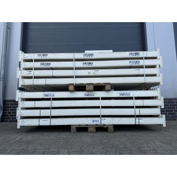 Palettenregaltraverse Traverse, gebraucht | Dexion (Hovik) P 90 | lichte Weite: 2.700 mm | K: 120 x 50 mm | weiß | 5 HK