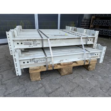 Palettenregaltraverse Traverse, gebraucht | Dexion (Hovik) P 90 | lichte Weite: 950 mm | I: 100 x 50 mm | weiß | 5 HK