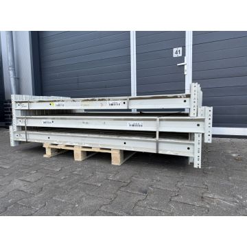 Palettenregaltraverse Traverse, gebraucht | Dexion (Hovik) P 90 | lichte Weite: 1.800 mm | I: 100 x 50 mm | weiß | 5 HK