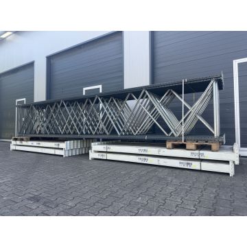 Palettenregalanlage Palettenregal, gebraucht | Dexion (Hovik) P90 | Regalständer: 6.000 x 1.050 mm | lichte Weite: 2.700 mm | sendzimir verzinkt | Regallänge: 27,99 lfm.
