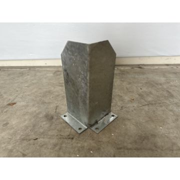 L - Anfahrschutzecke Palettenregal, neu | Gesamthöhe: 400 mm | Gesamtbreite: 310 mm | feuerverzinkt